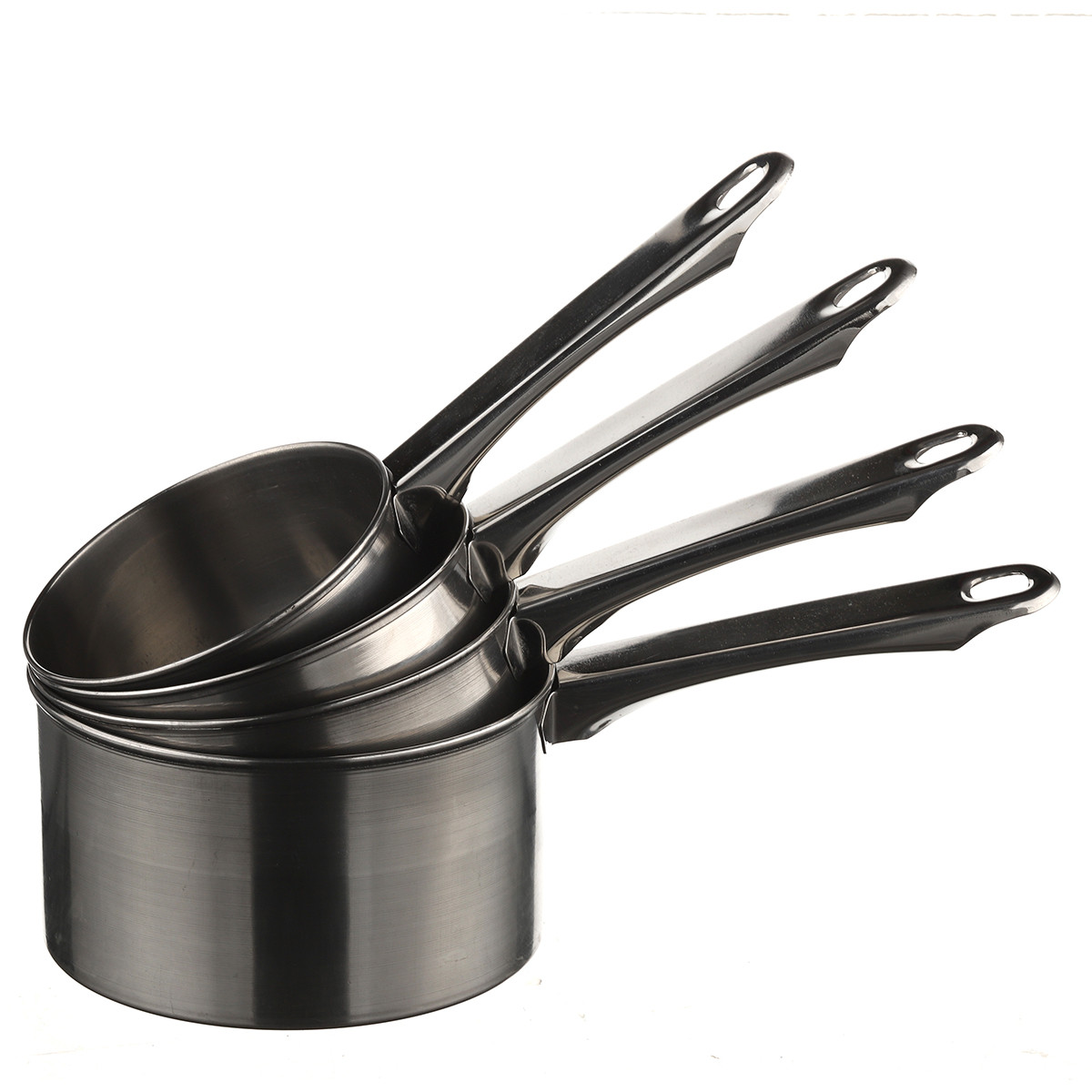 Ківші кухонні A-PLUS набір 4 шт 0.6 л, 0.8 л, 0.9 л, 1.2 л (0528/0527)