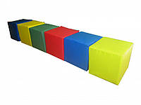 Игровой набор кубиков из мягких модулей Tia Кубики 30 см 1 куб 6 элементов