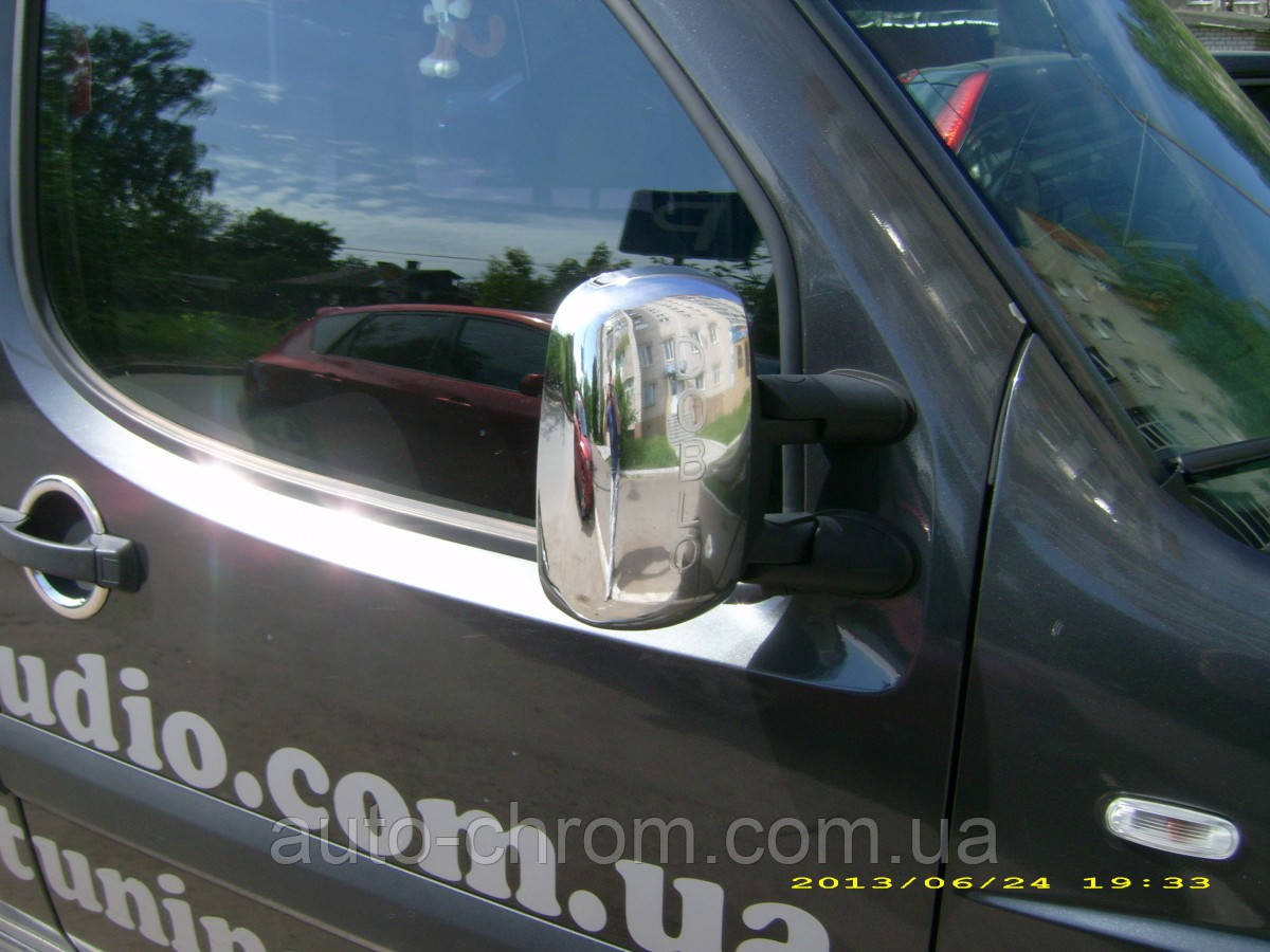 Накладки на дзеркала Fiat Doblo 2000-2012, фото 1