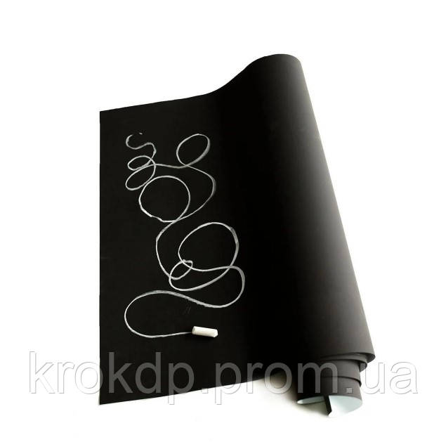 Плівка на стіну для малювання крейдою Black Board Sticker