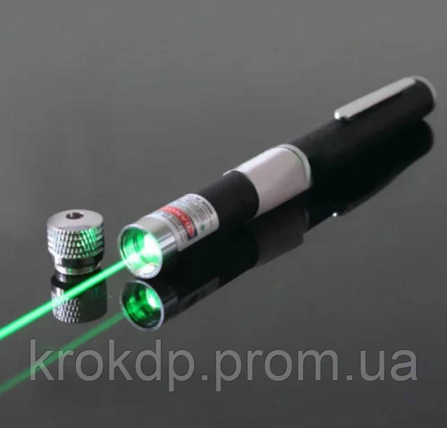 Лазерна указка Green Laser Pointer з футляром і батарейками