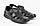 Чоловічі шкіряні літні туфлі Comfort Leather black р. 40 41 42 43 44 45 46, фото 3
