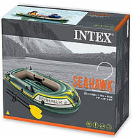 Надувная Лодка Intex Seahawk 2 Двухместная НаЛяля