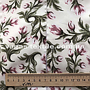 Тканина Супер Софт принт квіти, фото 2