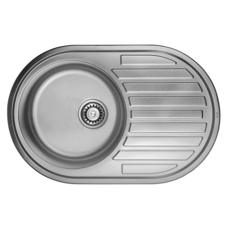 Кухонна мийка ULA 7108 ZS Satin 08 (мийка 7750 нерж.)