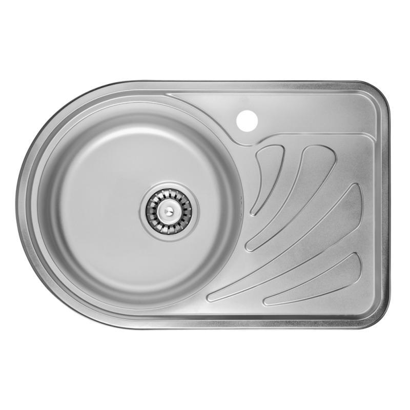Кухонна мийка ULA 7111 ZS Satin 08 (L) (мийка 6744 нерж.)
