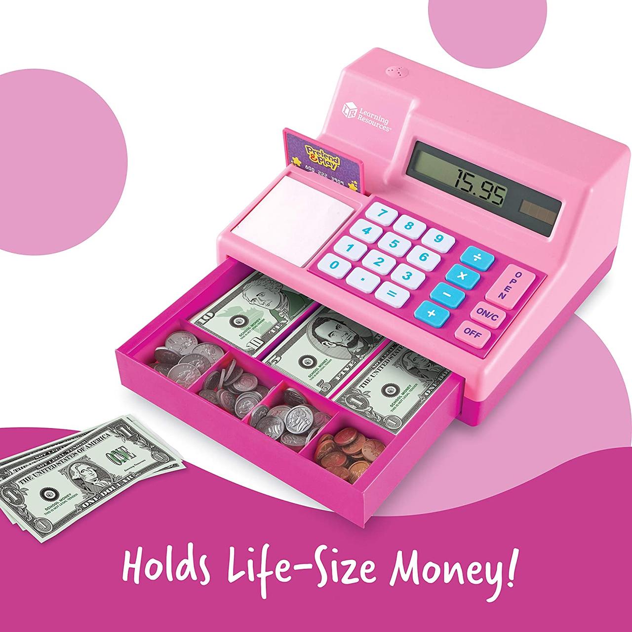 Learning resources sale calculator cash register
