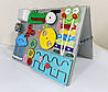 Розвиваюча дошка розмір 60*40 Бизиборд для дітей "Книжка" 42 елемента!, фото 10