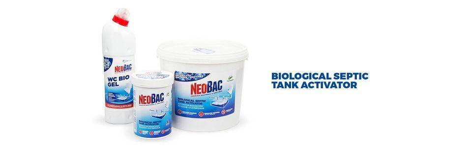 Биоактиватор NEOBAC 1200 г. на 1ч. для уличных туалетов, септиков, ям с ароматом ЭВКАЛИПТА! - фото 3 - id-p1399927271