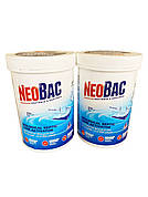 Біоактиватор NeoBac 1200 на рік для вуличних туалетів та септиків, ям.