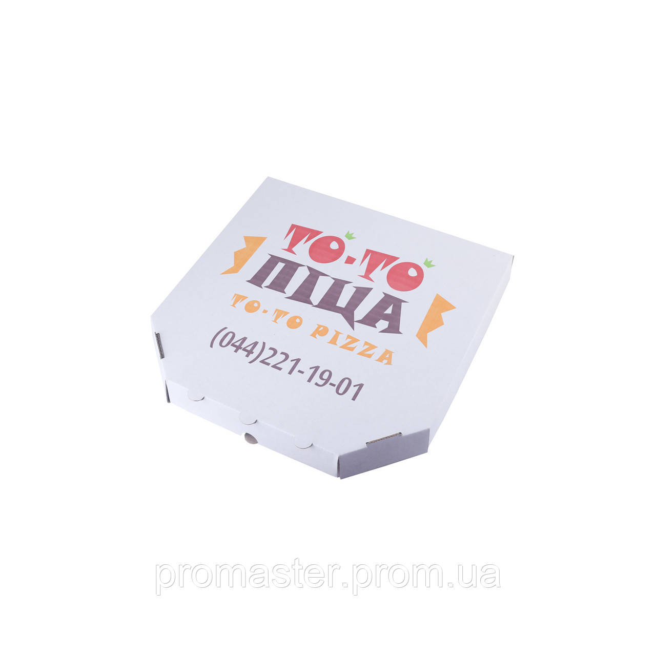 Коробка під піцу 320*320 мм Тото Піца шт., фото 1