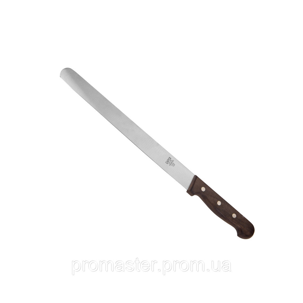 Нож слайсер для мяса 25 см с деревянной ручкой, цена 400 грн — Prom.ua ...