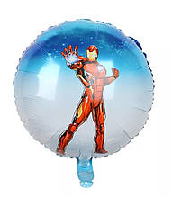 Фольгований повітряна куля The Avengers залізна людина 45 см