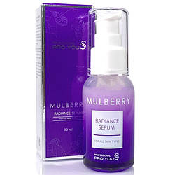 Заспокійлива сироватка для сяйва шкіри з екстрактом шовковиці Pro You S Mulberry Radiance Serum