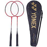 Ракетки бадмінтон 2 штуки в чохлі YONEX BD-1275