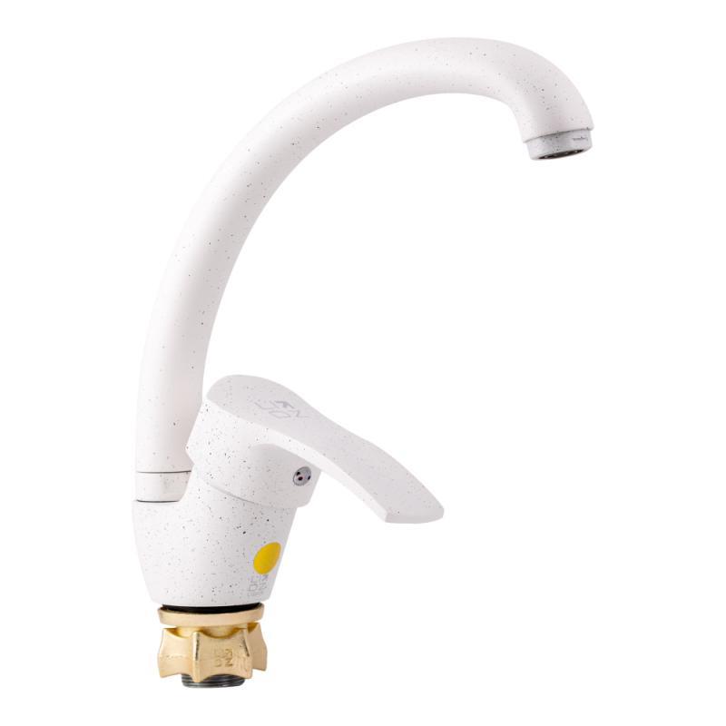 Змішувач для кухні Lidz (WHI)-20 38 008 03 білий