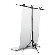 Комплект Тримач фону + ПВХ Фон 120×200 см (двосторонній мат. глянець) Білий