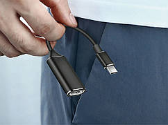 Адаптер конвертер Type-C 3.1 в HDMI 4К  Чорний