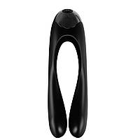 Вібратор на палець Satisfyer Candy Cane Black Feromon