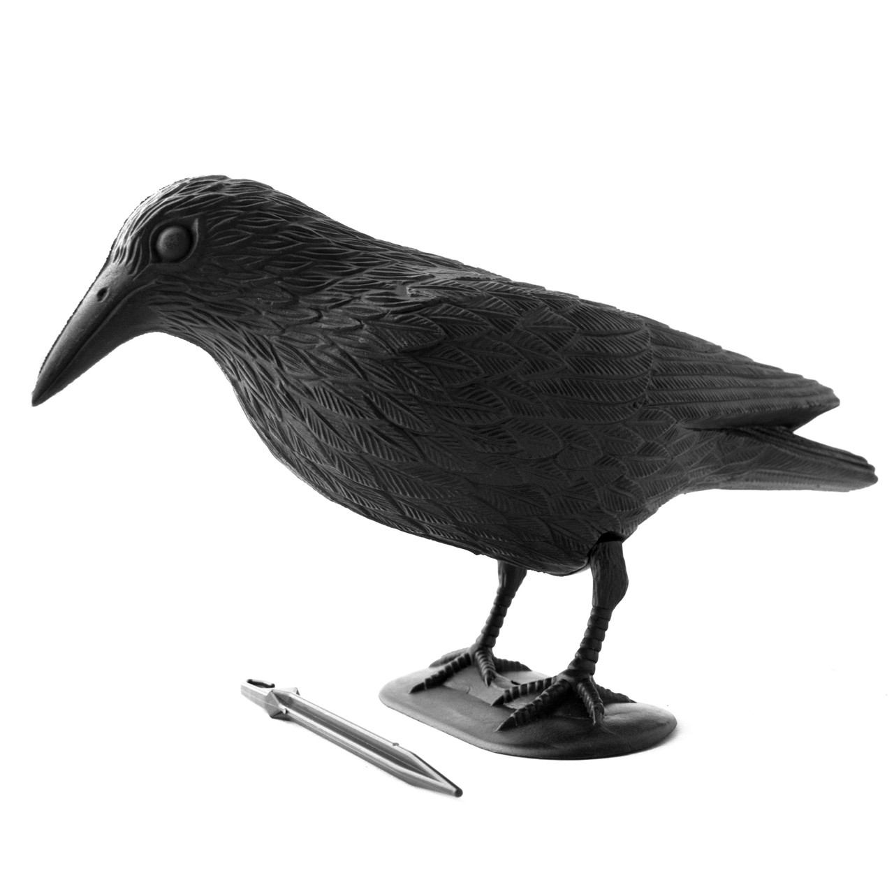 Відлякувач птахів Ворон на підставці, фото 1