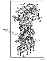 Блок цилиндров в сборе 4G63 MD178414 995808 Galant 88-92r Mitsubishi