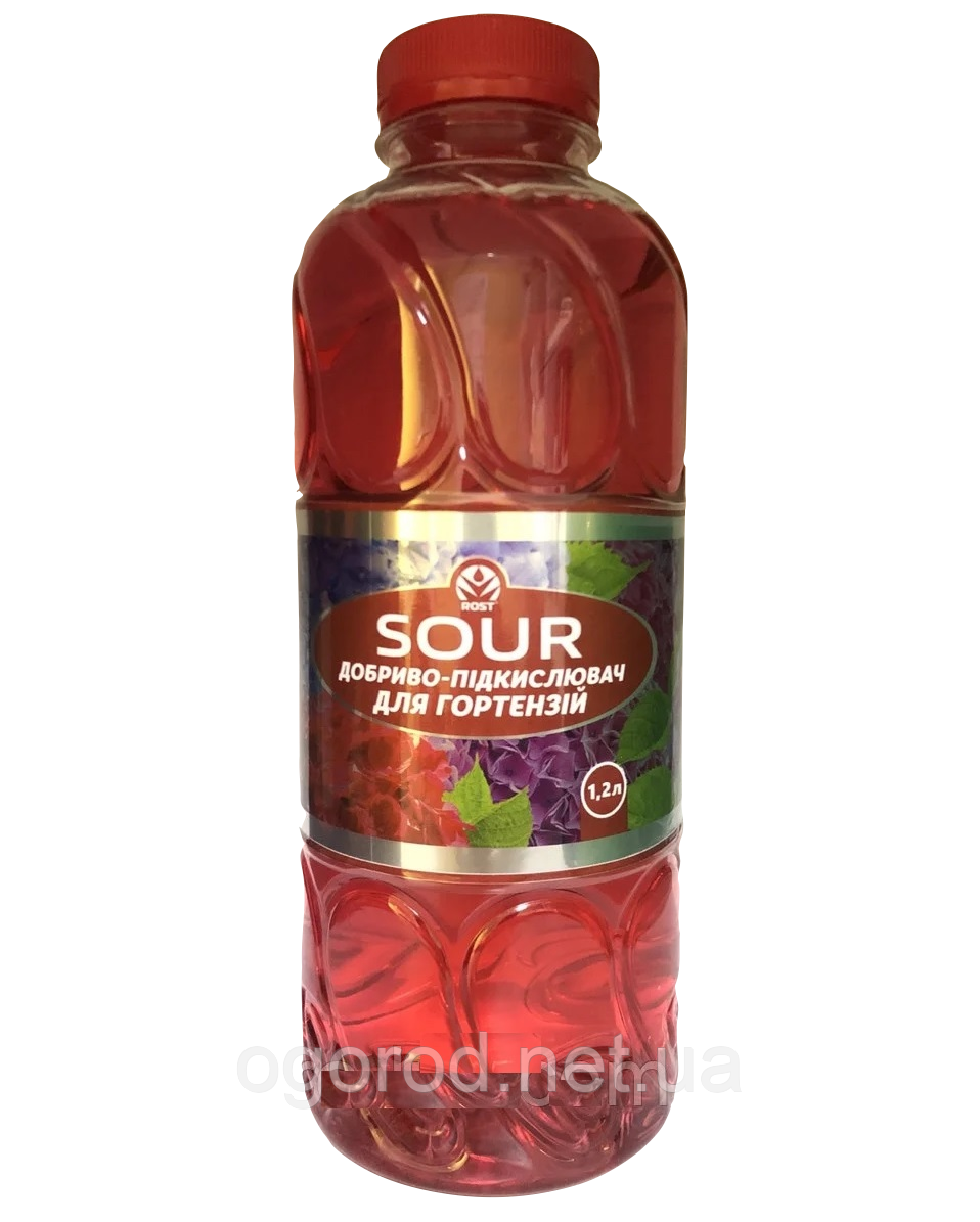 Добриво-підкислювач Rost Sour для Гортензій 1,2 літра