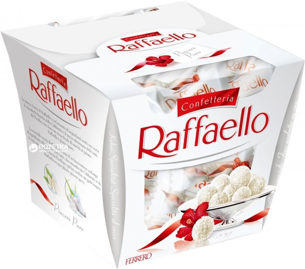 Цукерки Raffaello 22 штук Ferrero 230 г Польща