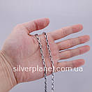 Срібний ланцюжок Якір 32 гр - Чоловічий срібний якірний ланцюг. Срібло 925, фото 3