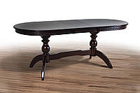 Стол обеденный раскладной Микс мебель Оскар Версаче темный орех