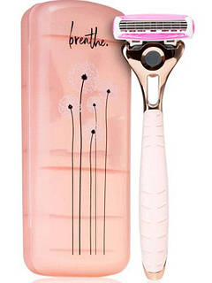 Жіночий станок для гоління Wilkinson Quattro For Woman Rosegold + дорожній футляр 01617
