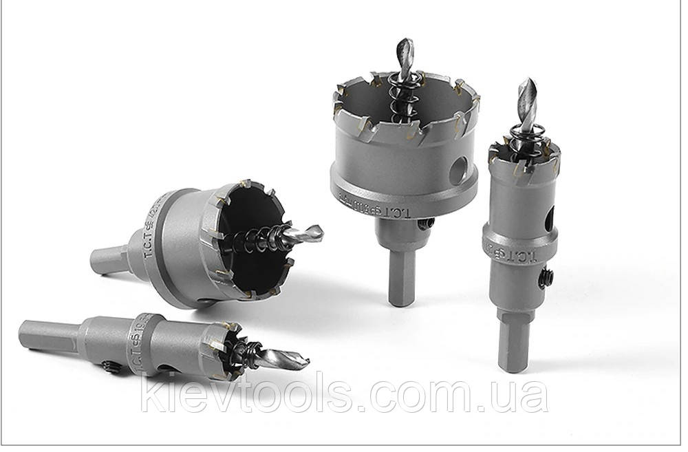 Коронка універсальна 50 мм з побідитовими напайками