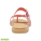 Босоніжки сандалії Crocs Tulum Toe Post Sandal шльопанці шльопанці фліпи крокс оригінал W8, фото 3