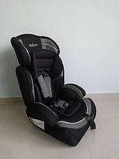 Дитяче автокрісло з бустером 1-12 років JOY 49779/47831, група 1/2/3, вага дитини від 9-36 кг, сіре, фото 4