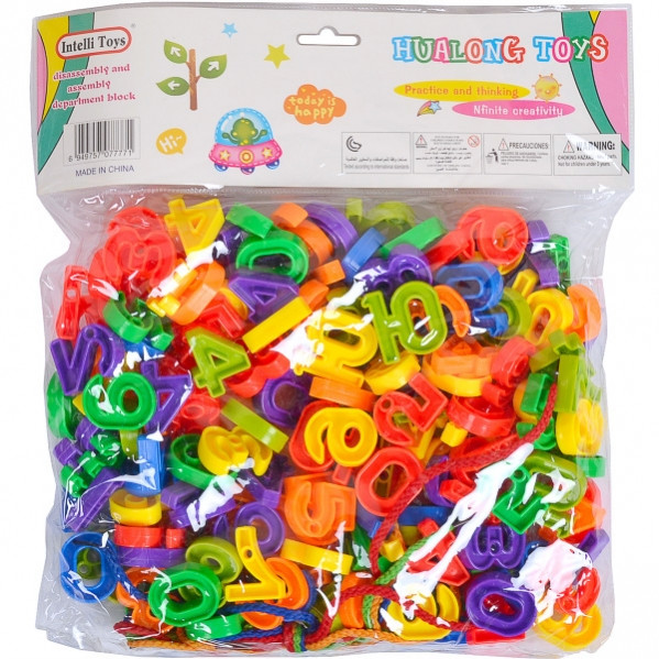 Конструктор Puzzle blocks "Цифри" HUALONG TOYS HL6083 KNZ