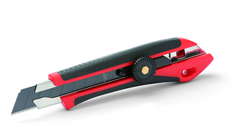 Ніж будівельний, Samurai Black, 18 мм, гвинтовий замок