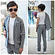 Костюм для хлопчика класичний двойка (льон), розміри на зріст 134-140, фото 3