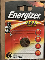 Батарейка Energizer CR2025 Lithium 3V 1 шт