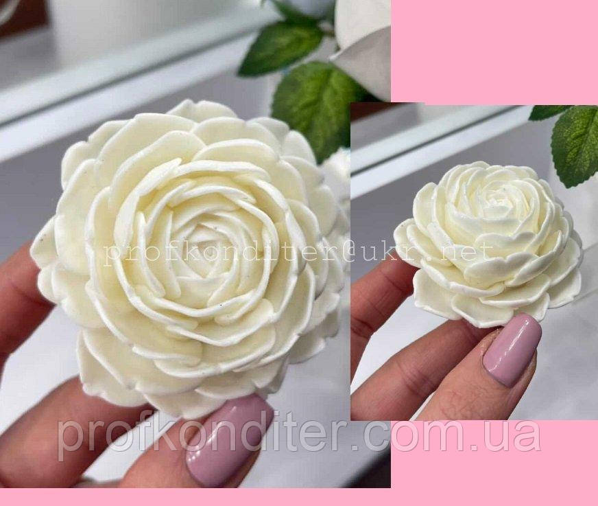 Силіконовий Молд "Чайна троянда", фото 1