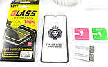 Захисне скло LION для Realme C11/C15/C12/5/Q2 9D Black, зачароване скло realme C11/C15/C12/5/Q2 на весь екран, фото 3