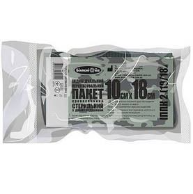 Пакет кровоспинний стерильний ДБЖК (10/18) "Білосніжка", з 2 подушкою