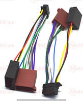 01-17-013. Перехідник автомагнітоли SONY - ISO (456008), з кабелем 20см