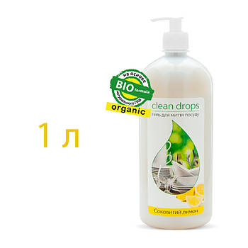 Гель для миття посуду 1 л (Лимон)