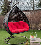 Підвісне крісло Дабл Люкс для двох, фото 3