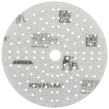 Шліфувальний круг Mirka Novastar P120 Ø150 мм 121 отвір