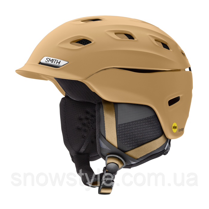 Гірськолижний шолом Smith Vantage Helmet MIPS Matte Safari Medium (55-59cm), фото 1