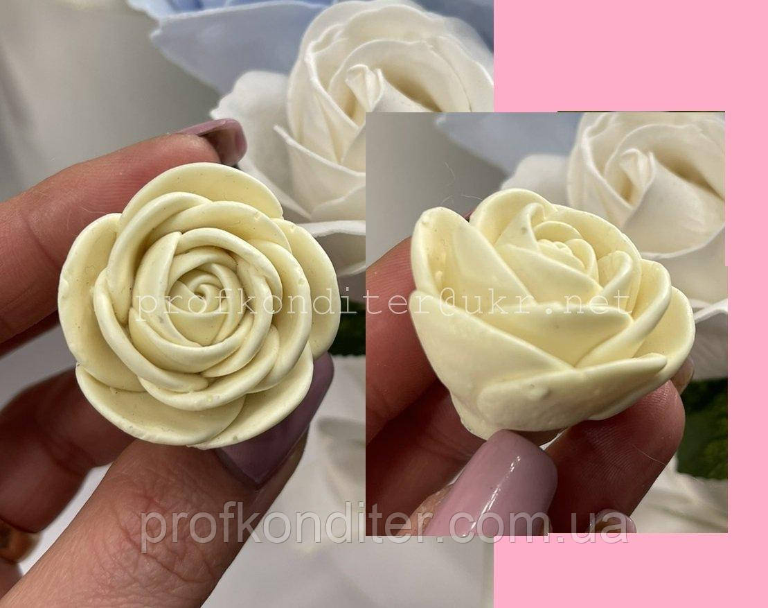 Силіконовий Молд "Троянда ЗД №6", фото 1