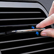 Ароматизатор в авто ультратонкий Baseus Paddle Car Air Freshener освіжувач повітря в машину (чорний), фото 8