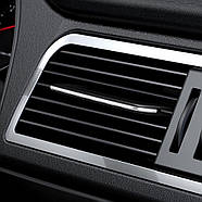 Ароматизатор в авто ультратонкий Baseus Paddle Car Air Freshener освіжувач повітря в машину (чорний), фото 9