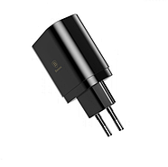 Блок живлення на 3 USB BASEUS 3.4 А з дисплеєм СЗУ МЗП Mirror Traveler Intelligent Digital Display (чорний), фото 4