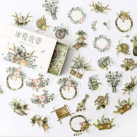 Наклейки для скрапбукінгу Finding Тематика квітів Папір Коробка 40 штук